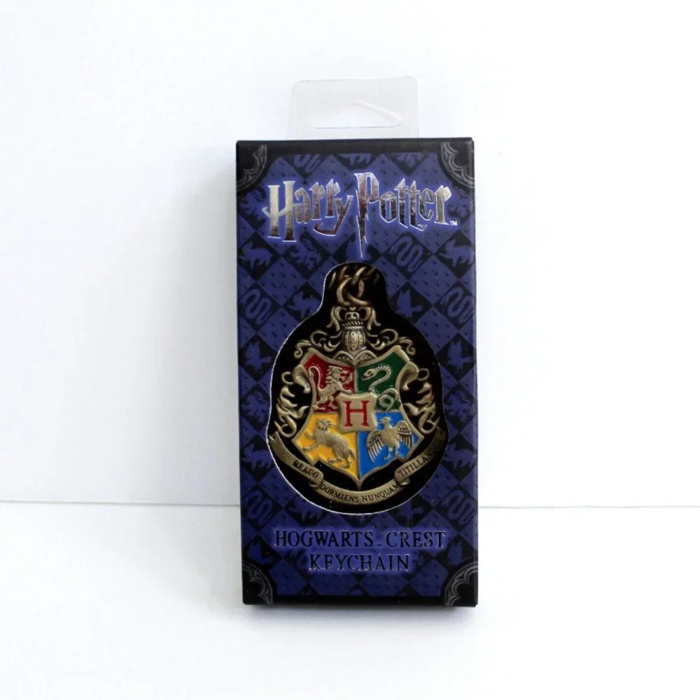 Harry Potter Hogwarts Crest Metal Keychain